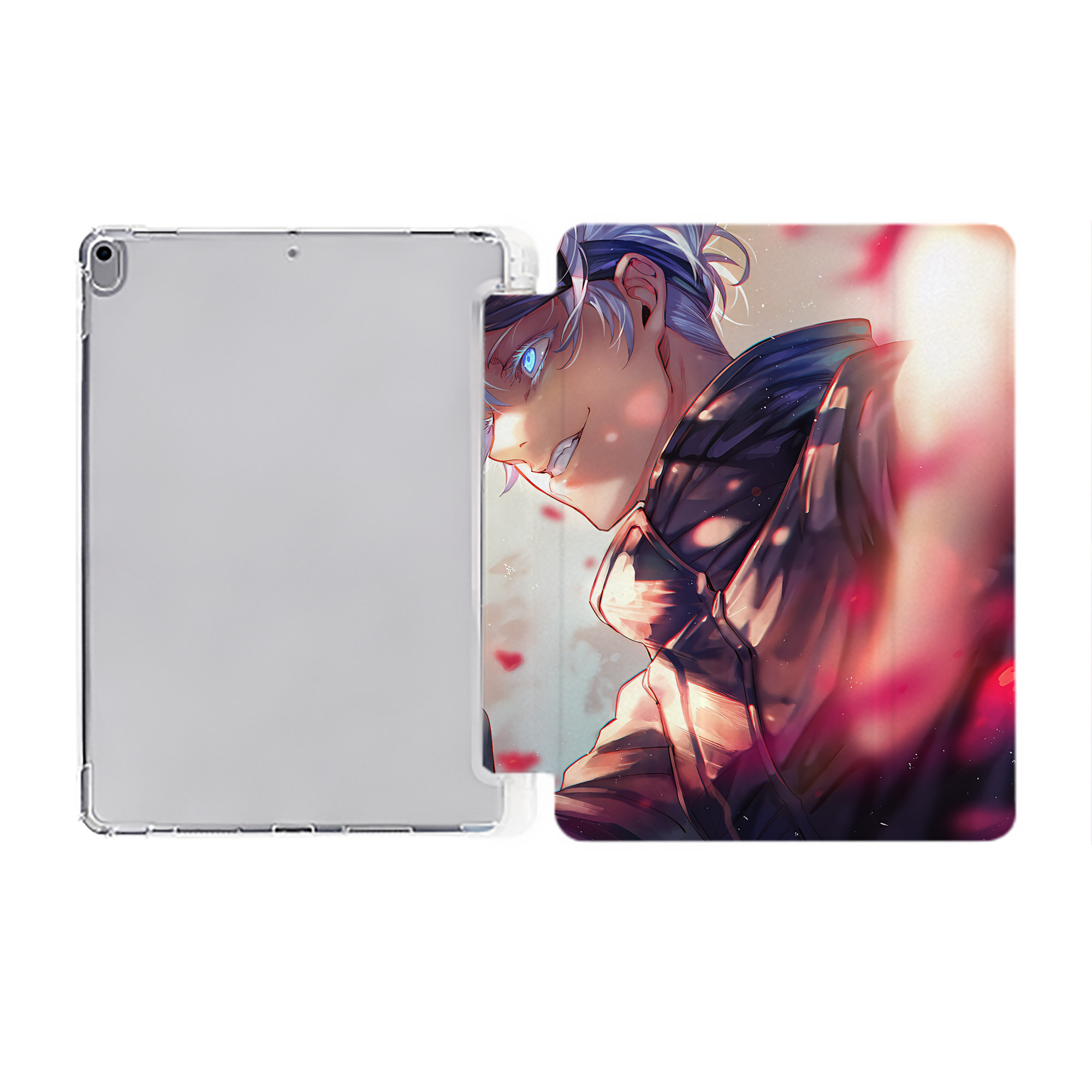 （画像用） SPY×FAMILY间谍家家酒 IPad ケース ペン収納付き 三つ折りスタンド PUレザー×シリコン 対応機種9.5/10.5/10.9インチ